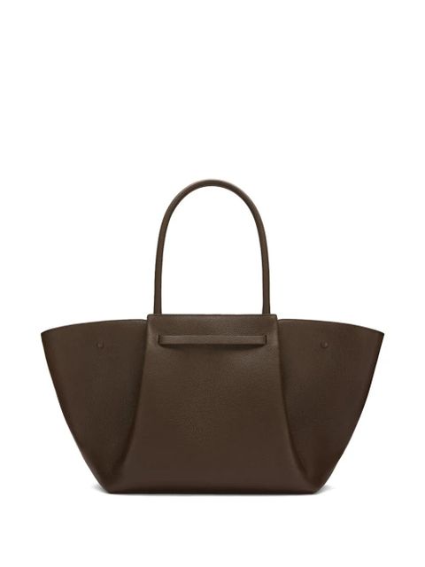 DeMellier The New York grain leather tote bag - Brown
