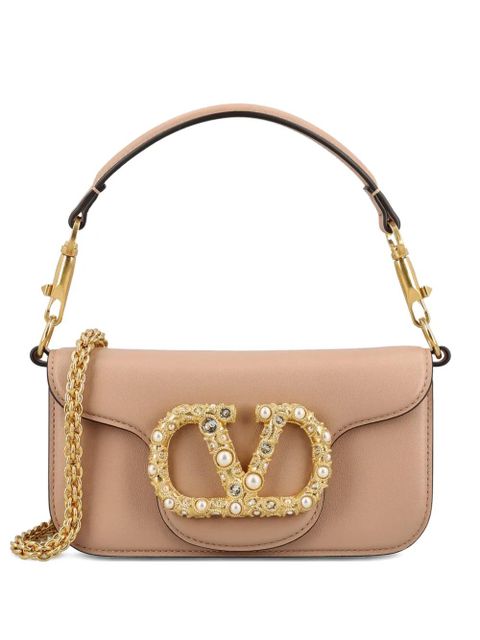 Valentino Garavani small Locò chain-strap cross body bag - Neutrals - zdjęcie produktu nr 1