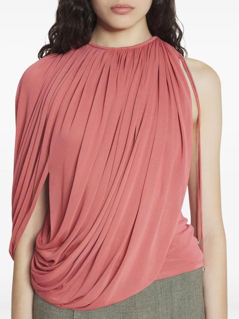 Lanvin draped jersey top - Pink