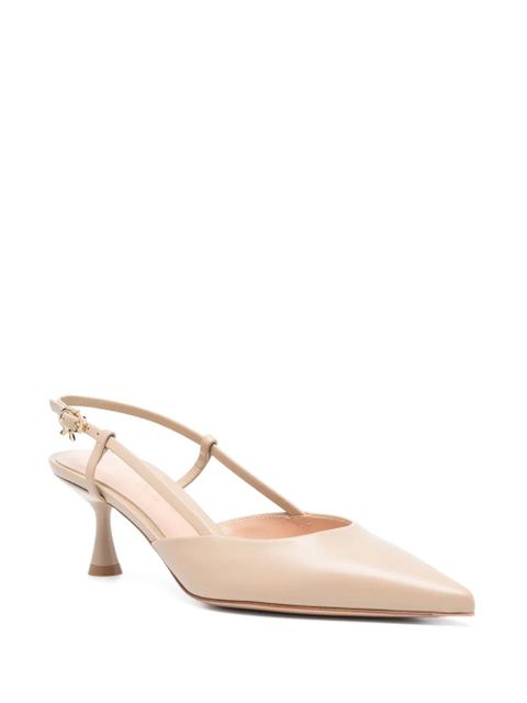 Gianvito Rossi 55mm Ascent pumps - Sand - zdjęcie produktu nr 2