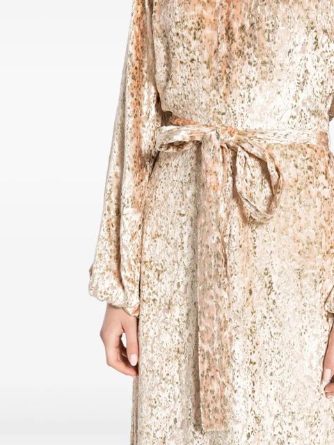 Simkhai Odina maxi dress - Metallic