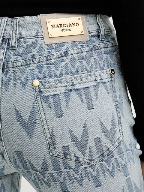 Marciano by Guess jeansy SARAH damskie high waist 5YGA01 7354A