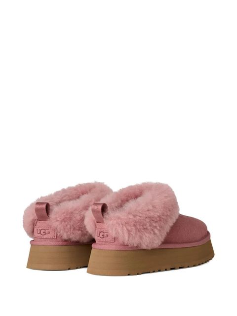 UGG platform suede flat mules - Pink