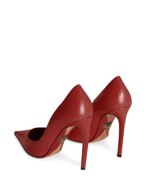 Dolce & Gabbana 100mm leather pumps - Red