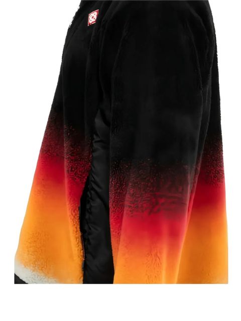 Casablanca ombre zip sweatshirt - Black