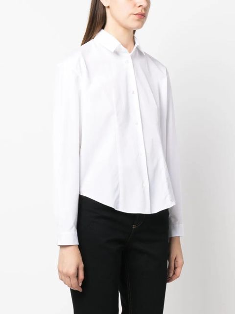 The Row long-sleeve cotton shirt - White