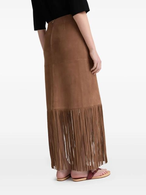 Yves Salomon leather skirt - Brown - zdjęcie produktu nr 2