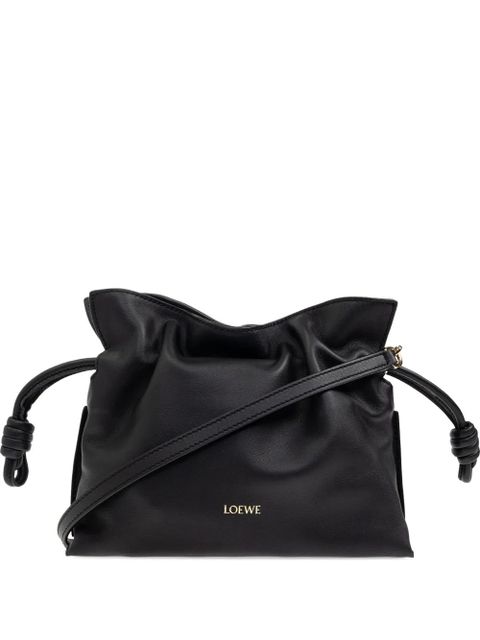 LOEWE mini Flamenco clutch bag - Black - zdjęcie produktu nr 1