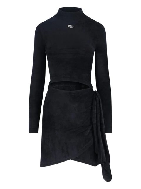 Diesel high-neck cut-out dress - Black - zdjęcie produktu nr 1