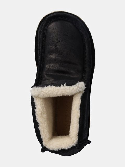 JW Anderson śniegowce zamszowe Ankle Boot damskie kolor czarny ANW43065A