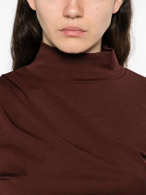 Max Mara draped top - Red