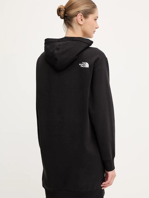 The North Face sukienka Essential Relaxed kolor czarny mini oversize NF0A8EEEJK31
