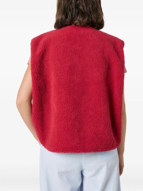 American Vintage Hoktown gilet - Red