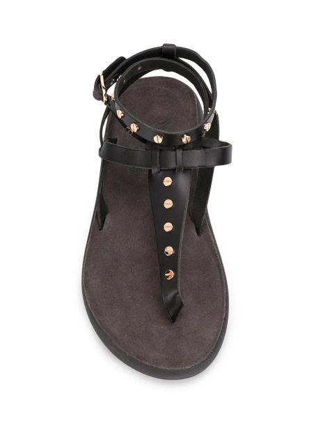 Ancient Greek Sandals Estianails studded sandals - Black