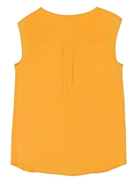 Loro Piana scoop-neck vest - Orange - zdjęcie produktu nr 2