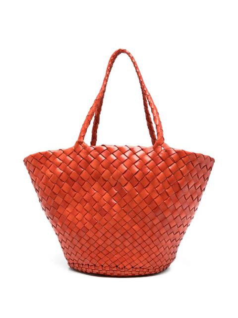DRAGON DIFFUSION Egola woven tote bag - Orange - zdjęcie produktu nr 1