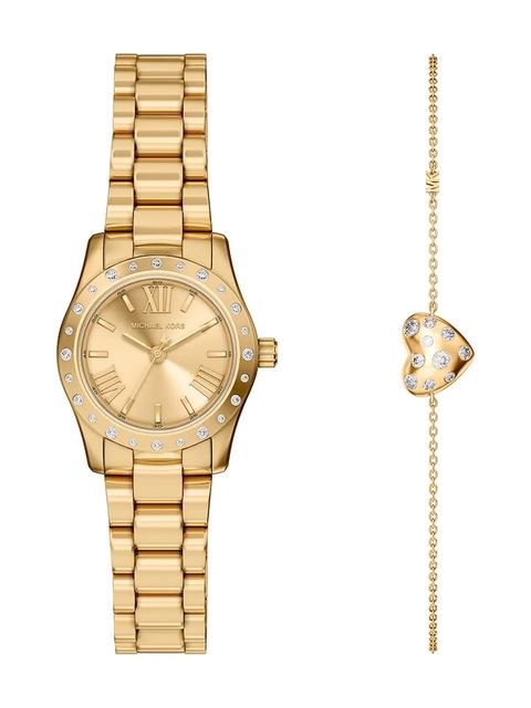 Michael Kors zestaw zegarek i bransoletka damskie Lexington - zdjęcie produktu nr 1