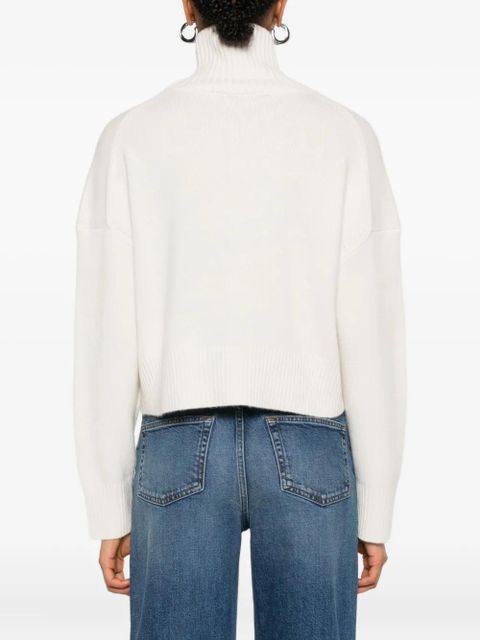 Maje turtleneck sweater - Neutrals