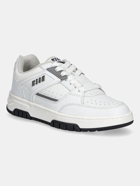 MSGM sneakersy damskie kolor biały 3941MDS604 886 - zdjęcie produktu nr 1