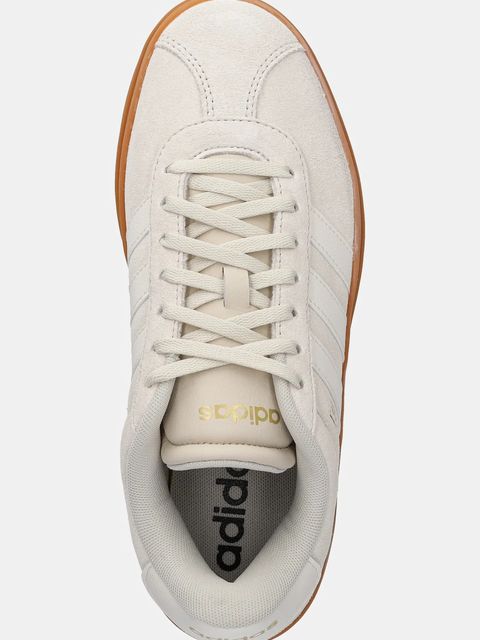 adidas sneakersy VL Court Bold damskie kolor beżowy JQ5633