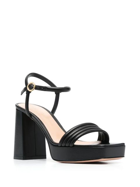 Gianvito Rossi Lena 70mm platform sandals - Black - zdjęcie produktu nr 2