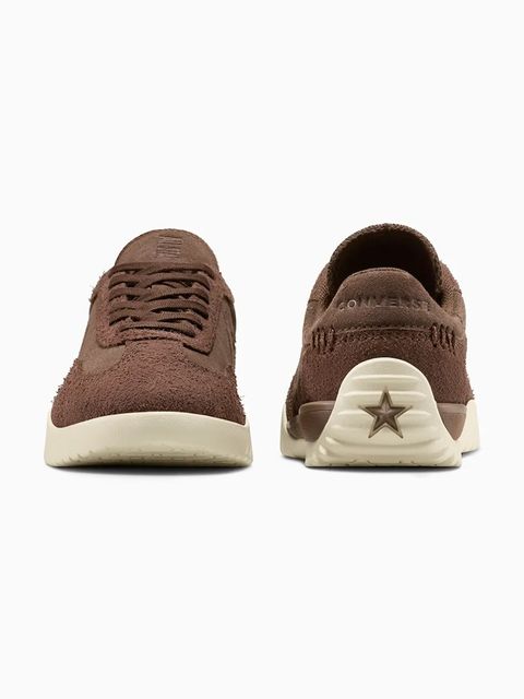 Converse sneakersy zamszowe Run Star Trainer kolor brązowy A16386C - zdjęcie produktu nr 2
