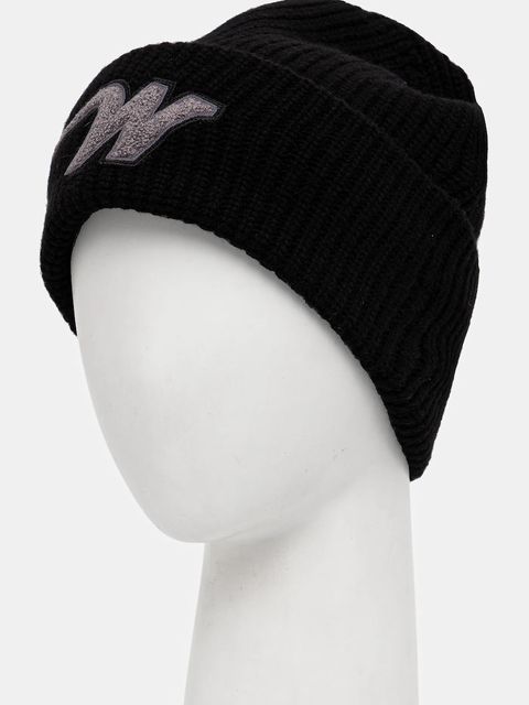 Weekend Max Mara czapka wełniana ALBEN kolor czarny 2525576025600 - zdjęcie produktu nr 2