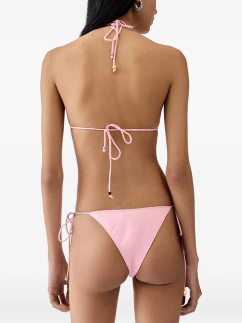 Jacquemus Triangle side-tie bikini bottoms - Pink