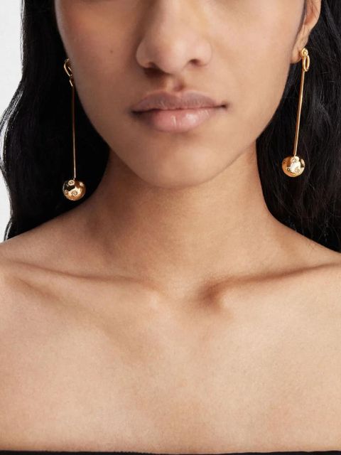 Jacquemus Les boucles Nodo earrings - Gold