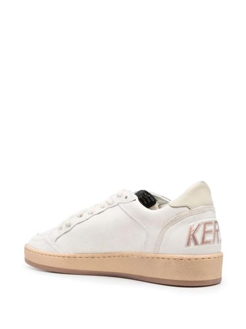 Golden Goose Ball Star leather sneakers - White