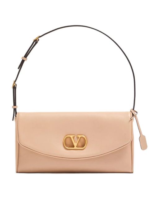 Valentino Garavani small DeVain VLogo shoulder bag - Neutrals - zdjęcie produktu nr 1