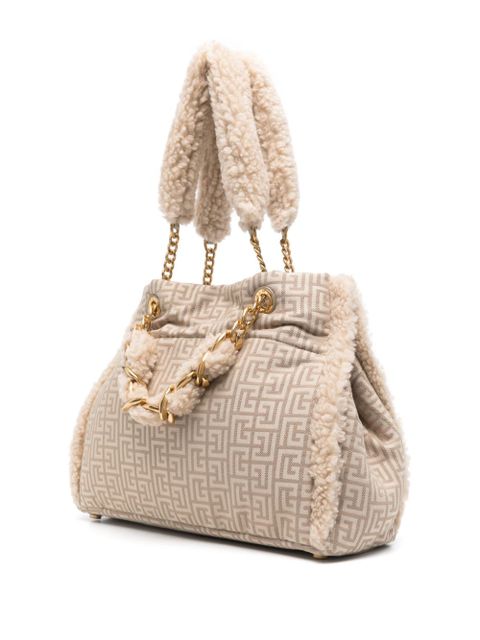 Balmain 1945 tote bag - Neutrals