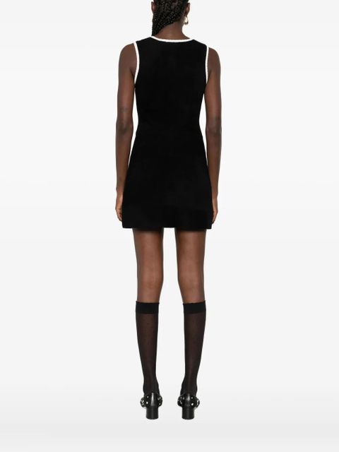 SANDRO sleeveless mini dress - Black