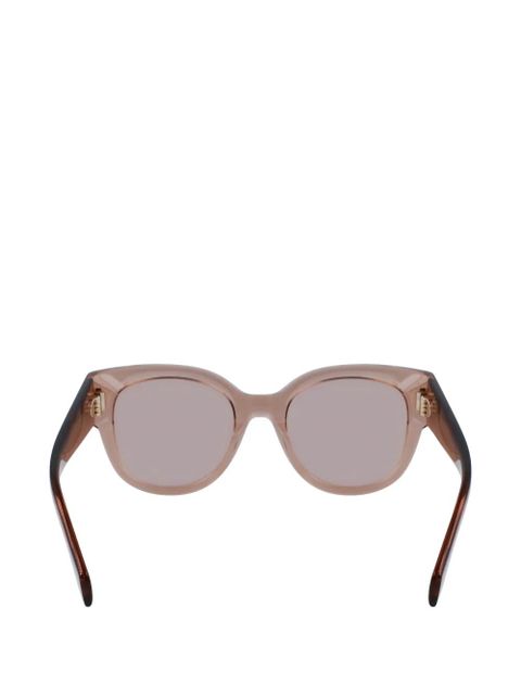 Ferragamo round-frame sunglasses - Brown
