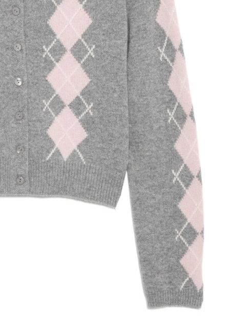 Reformation CLARA cashmere cardigan - Grey - zdjęcie produktu nr 2