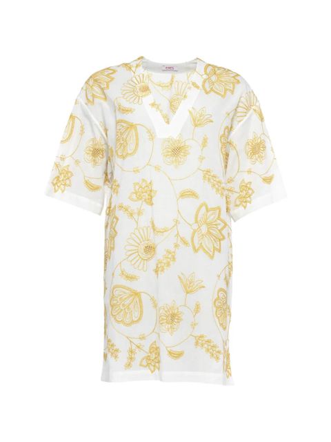 ERES Levia V-neck mini dress - Neutrals - zdjęcie produktu nr 1