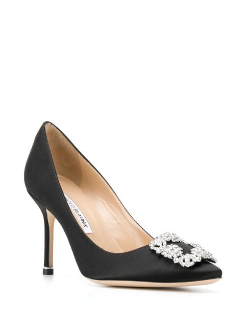 Manolo Blahnik Hangisi pumps - Black - zdjęcie produktu nr 2