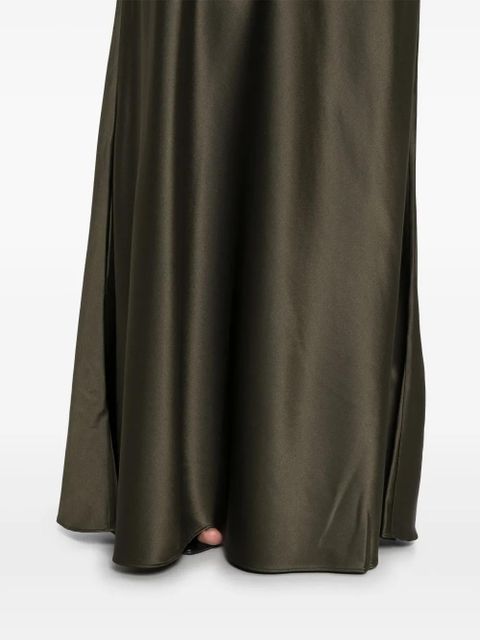 STAUD Odin maxi skirt - Green