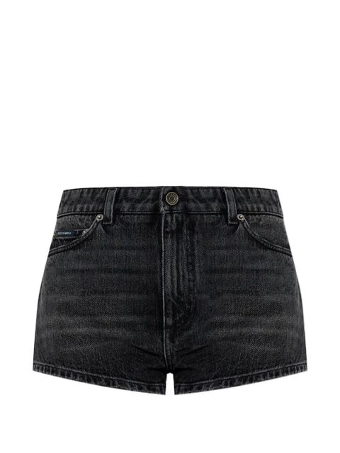 Dolce & Gabbana logo-plaque shorts - Grey - zdjęcie produktu nr 1