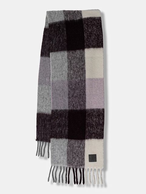 IRO szalik z dodatkiem wełny damski kolor multicolor wzorzysty