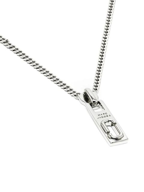 Marc Jacobs The J Marc Zipper necklace - Silver