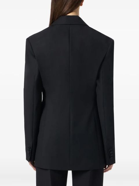 Blumarine embroidered-rose blazer - Black - zdjęcie produktu nr 2