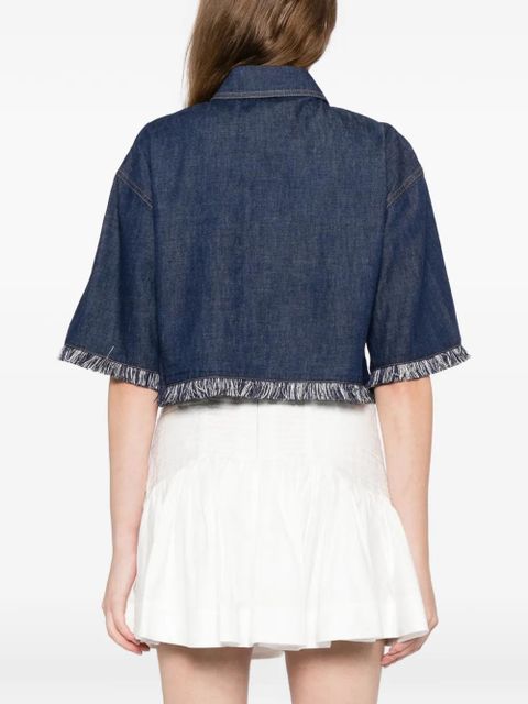 ZIMMERMANN Rhiannon denim shirt - Blue