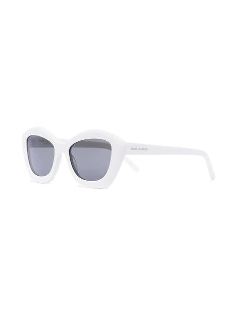 Saint Laurent Eyewear cat-eye tinted sunglasses - White