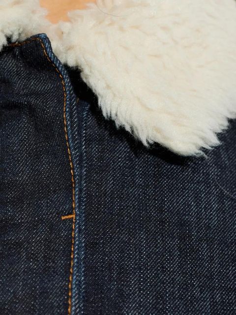 Jacquemus Ovalo de Nîmes denim bomber jacket - Blue