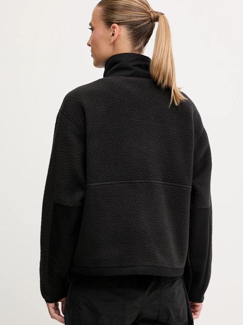 The North Face bluza polarowa Yumiori Off damska kolor czarny gładka NF0A8EUZJK31