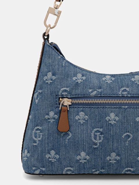 Guess torebka GREYSON kolor niebieski HWDG92 06180