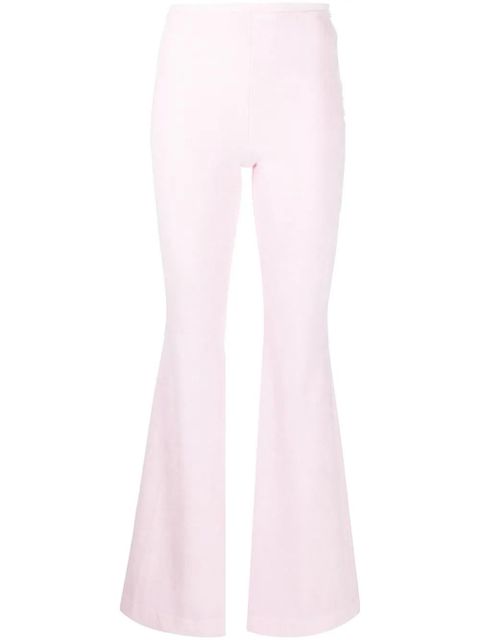 Alexander Wang flared-leg cut trousers - Pink - zdjęcie produktu nr 1