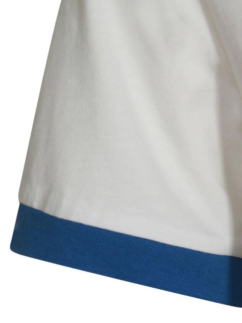 FARM Rio graphic-print ringer T-shirt - White