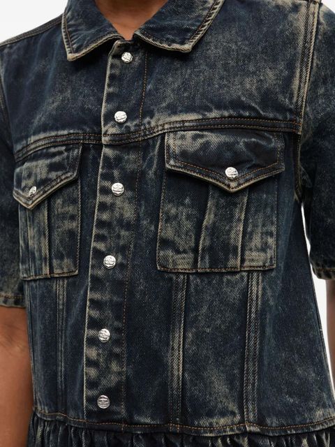 GANNI denim midi dress - Blue - zdjęcie produktu nr 2